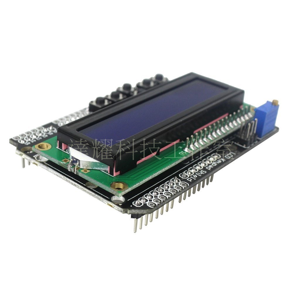 LCD1602 Arduino LCD Keypad Shield 液晶螢幕 按鍵 擴展板