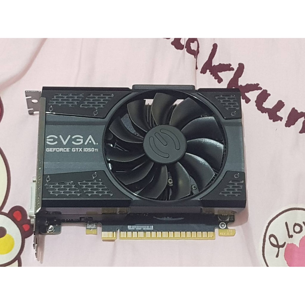 艾維克 EVGA GeForce GTX 1050Ti 4GB 顯示卡 保固至2022/08