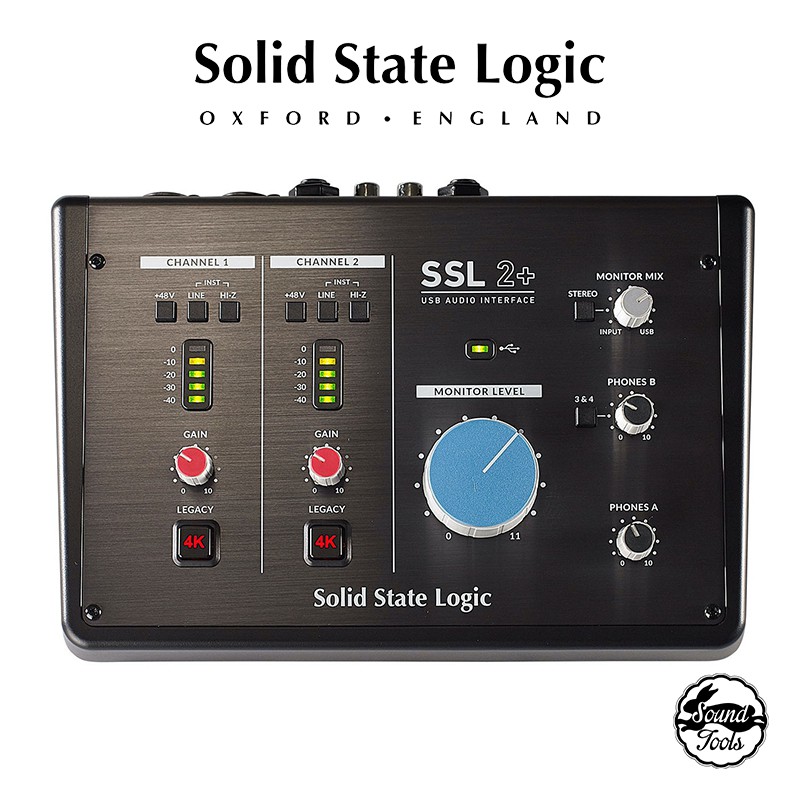 Solid State Logic SSL 2+ 錄音介面 【桑兔】