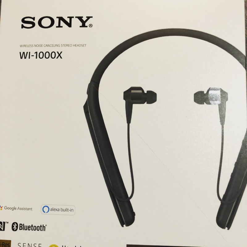 SONY WI-1000X 掛頸式耳機 二手