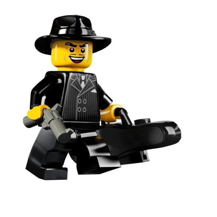 LEGO 8805 樂高 抽抽樂 5代人偶包 Gangster 黑道槍手【玩樂小舖】