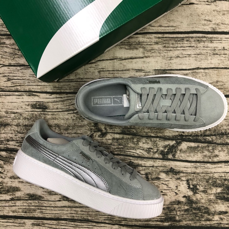 puma suede safari platform