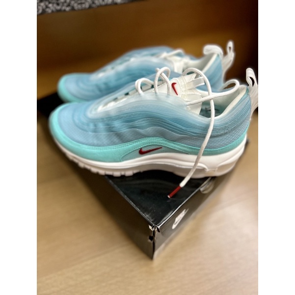 NIKE AIR MAX 97 CI1508-400上海限定萬花筒39號收藏品9.9成新