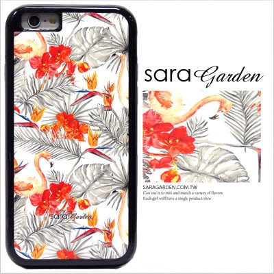 客製化 手機殼 iPhone 6 6S【多款手機型號提供】紅鶴扶桑花 光盾 L011 Sara Garden