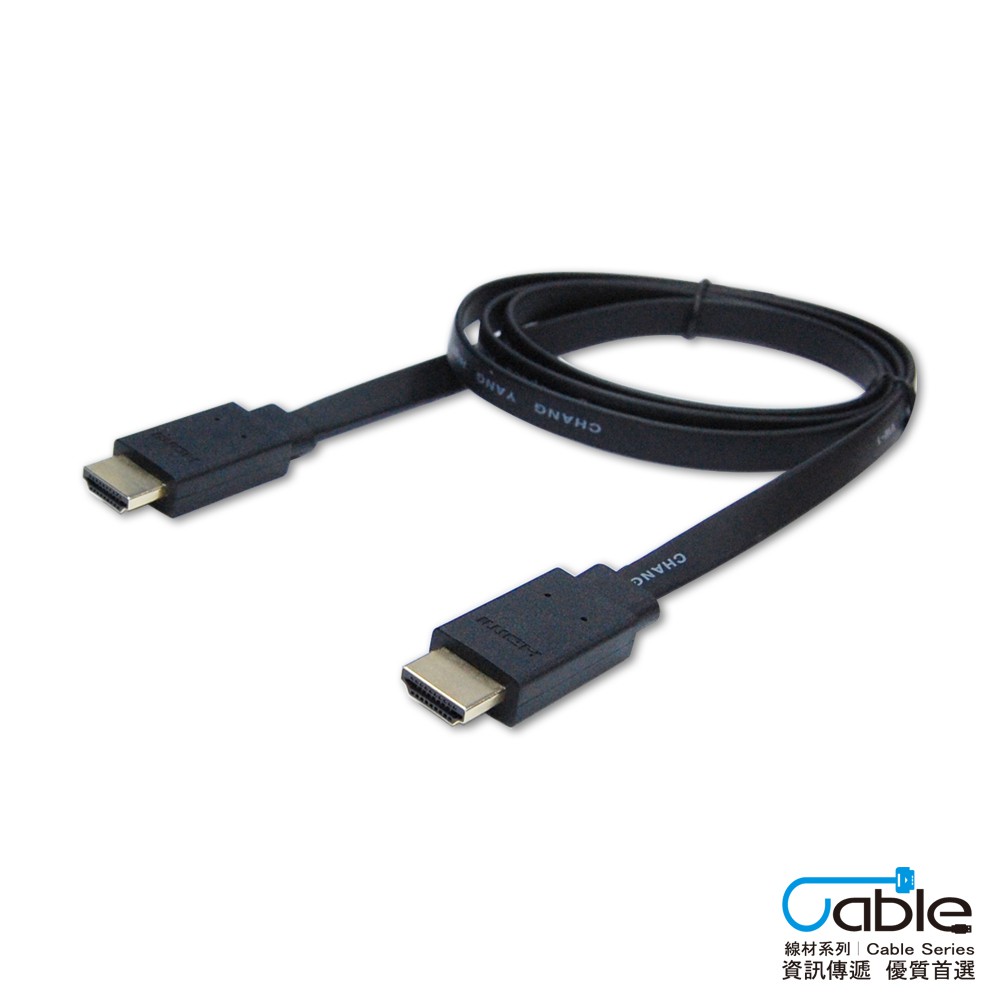 CX 薄型高清HDMI 數位影音線 HDMI 線 頭 4K 1080P 扁線