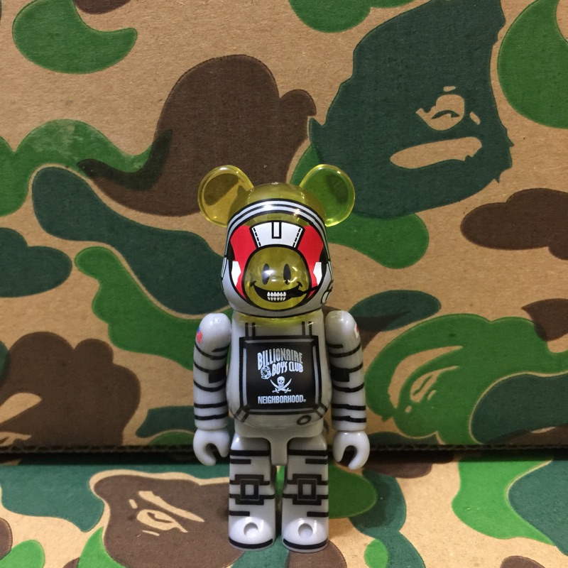 BE@RBRICK BILLIONAIRE BOYS CLUB × NEIGHBORHOOD 100％