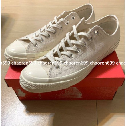 超人正品公司貨CONVERSE 匡威1970S 三星標 白色 低幫男女 帆布鞋 162211C（寄出前可實拍）