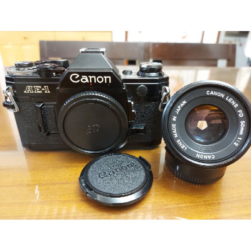 Canon AE1黑機＋FD 50mm F2.0