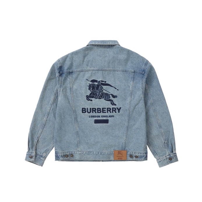 Supreme Burberry Denim Trucker Jacket 牛仔外套