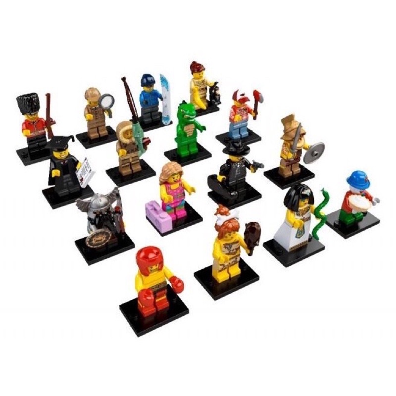 LEGO 樂高 8805 第五代 人偶 人偶包 1套16隻