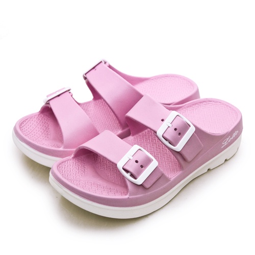 【LOTTO】多用途戶外休閒運動美型拖鞋 VENUS系列 粉紅 3923 女