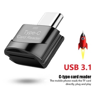 全新 3.1 USB C 型轉 Micro-SD TF 適配器 OTG 讀卡器迷你讀卡器智能存儲卡讀卡器適用於筆記本電腦