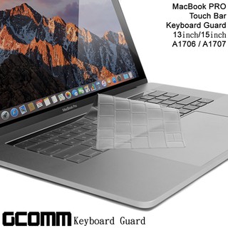 GCOMM Apple MacBook Pro Touch Bar 13吋/15吋 鍵盤保護膜 透明