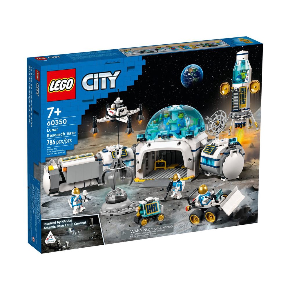 【積木樂園】 樂高 LEGO 60350 CITY系列 月球研究基地