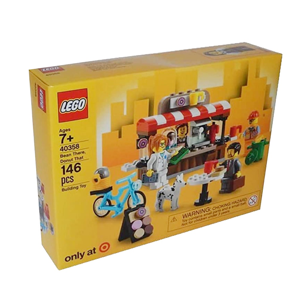 限定下標）LEGO 樂高 40358 甜甜圈店 場景系列 全新現貨 Bean There, Donut That