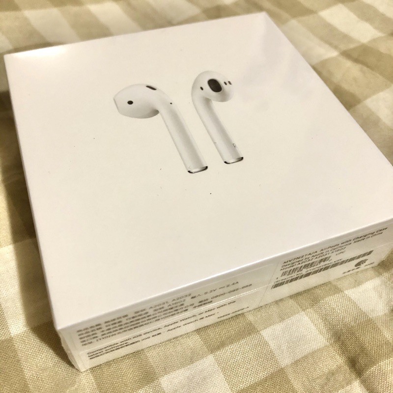 公司貨 全新未拆封 Apple AirPods 2 藍牙耳機 有線充電版