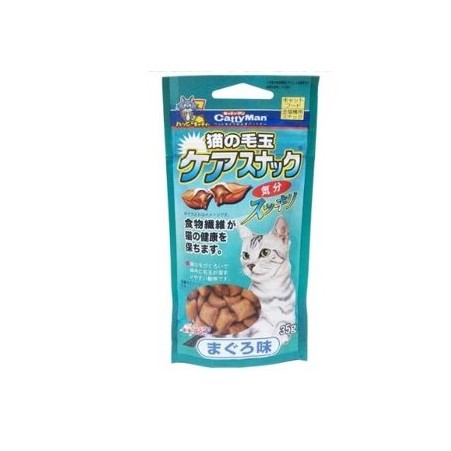 日本CattyMan 新款貓咪潔牙化毛餡餅【小包35g】