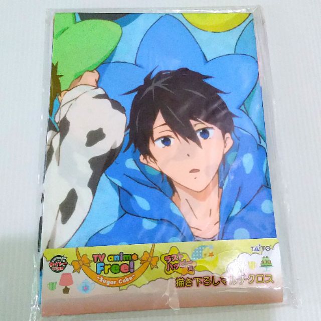 Free Sugar Cake 最後賞掛布動物睡衣taito Kuji 遙凜宗介真琴渚怜 蝦皮購物