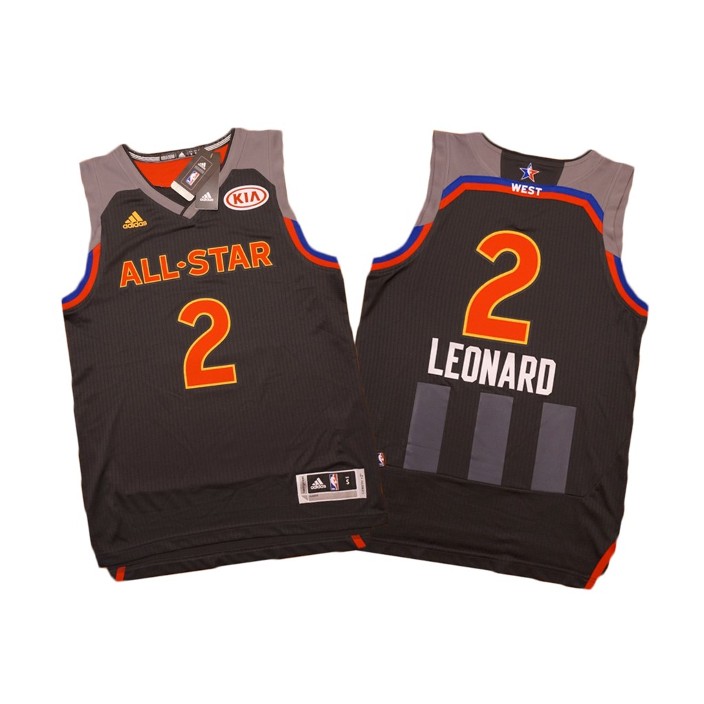 美國版adidas 西區明星隊kawhi Leonard 2017 Nba 全明星賽swingman 球衣 蝦皮購物