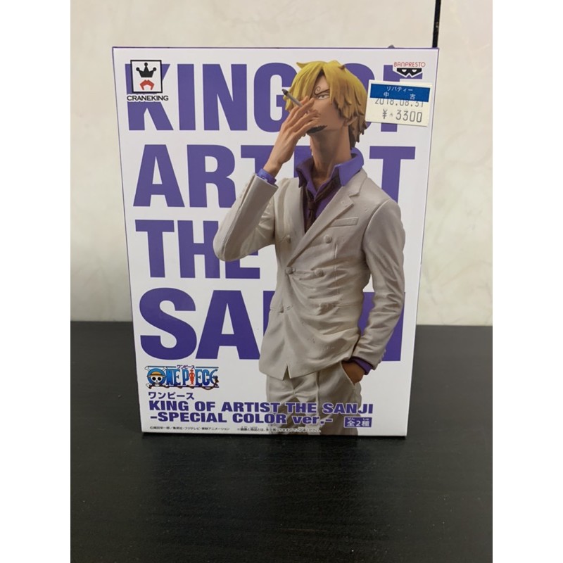 🔥航海王#海賊王#藝術王者KING OF ARTIST 全新日版金證  香吉士 白西裝 公仔