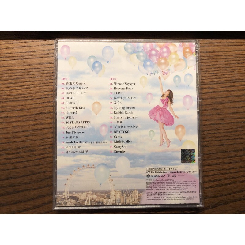 收藏自售 米倉千尋15週年精選專輯voyager 台版2cd 第08 Ms小隊機動戰士鋼彈封神演義 蝦皮購物