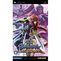 Psp 戰國basara 熱戰英雄 日版 完整盒裝 蝦皮購物
