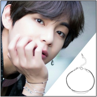 ❌免運❌ 金泰亨同款 正韓手鍊 ASMAMA 防彈少年團 BTS V 泰亨 同款 雙層手繩 韓版手鍊 韓系手鍊 韓國手環