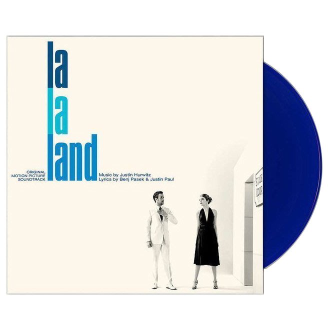 電影原聲帶La La Land樂來越愛你限量LP藍膠唱片彩膠唱片(Blue Vinyl)