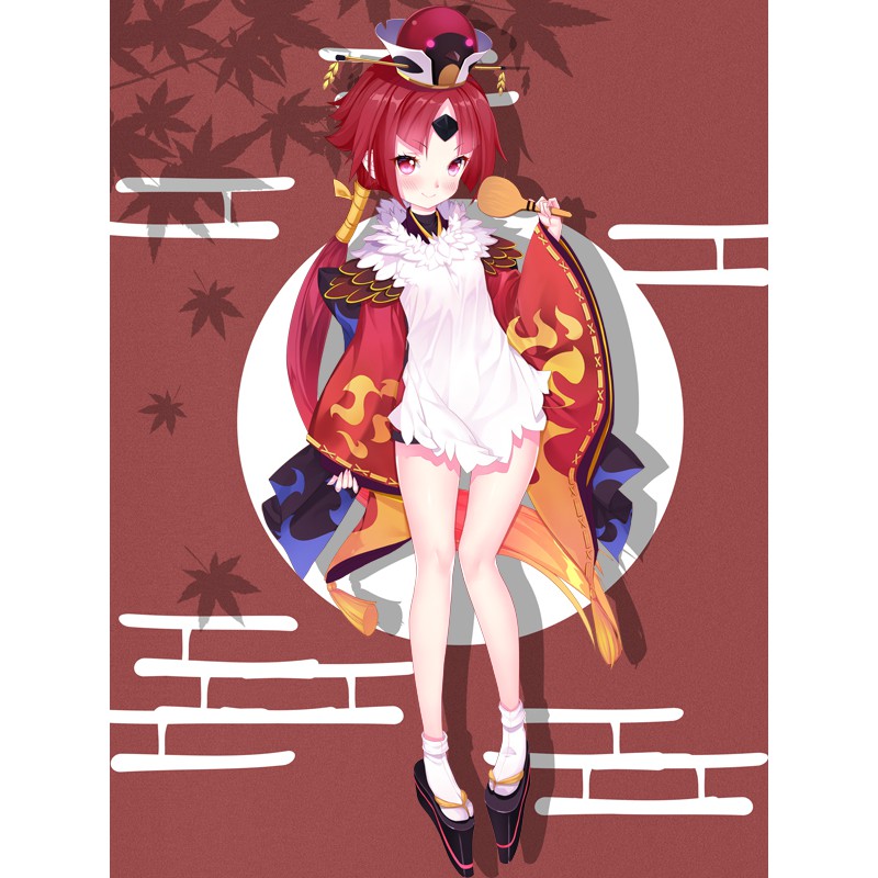 冰萌同人二創床套床單毛毯被套窗簾fate Grand Order 紅閻魔 蝦皮購物