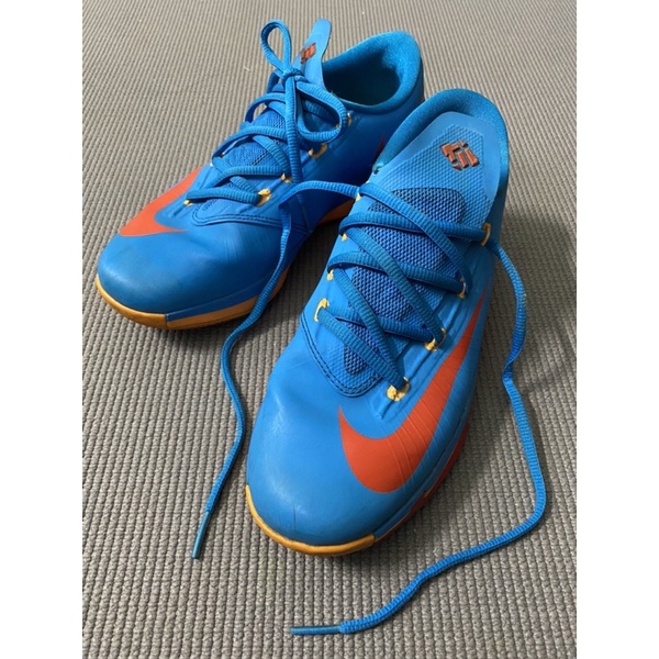 二手 Nike KD VI 2014 雷霆隊配色 籃球鞋
