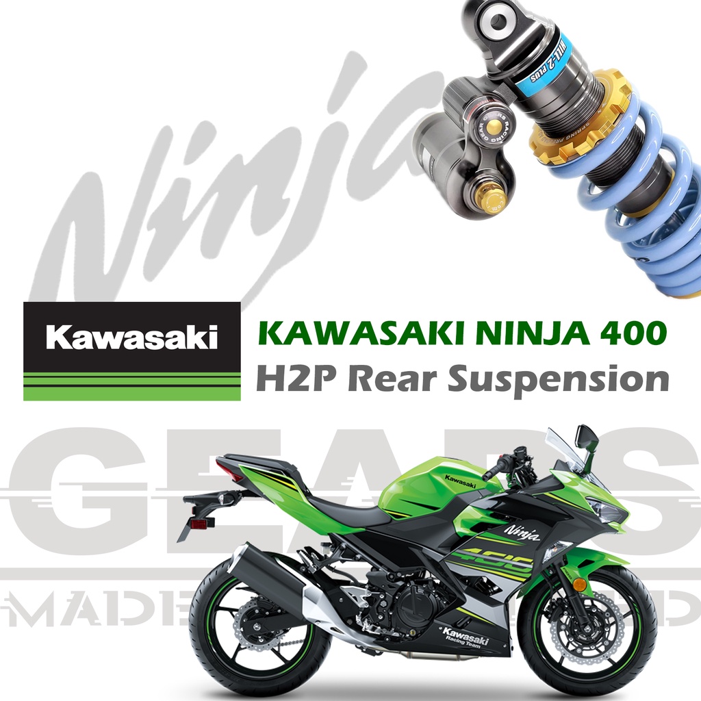 【GEARS集亞】KAWASAKI NINJA 400/Z400 (18~) H2P 後避震器