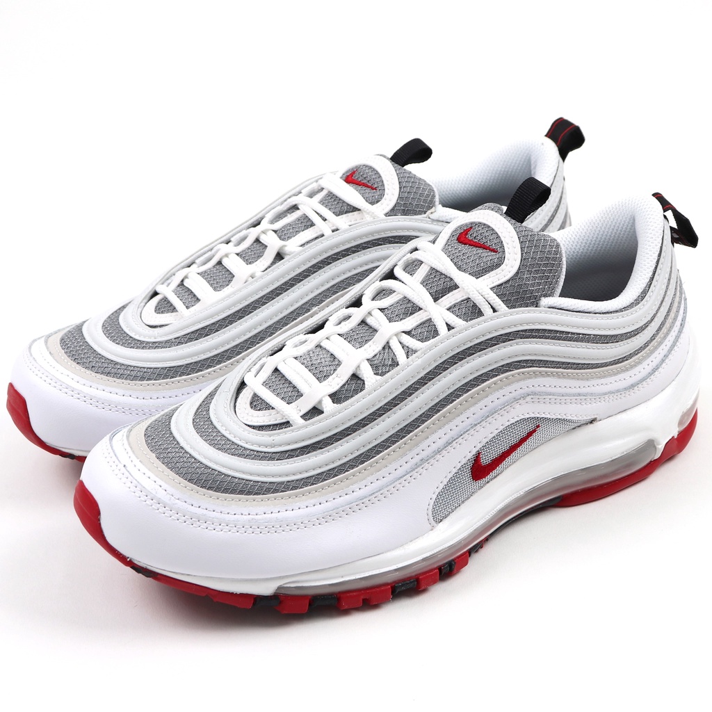 [歐鉉]NIKE AIR MAX 97 白紅 3M 反光 氣墊 休閒鞋 運動鞋 男女鞋 DM0027-100