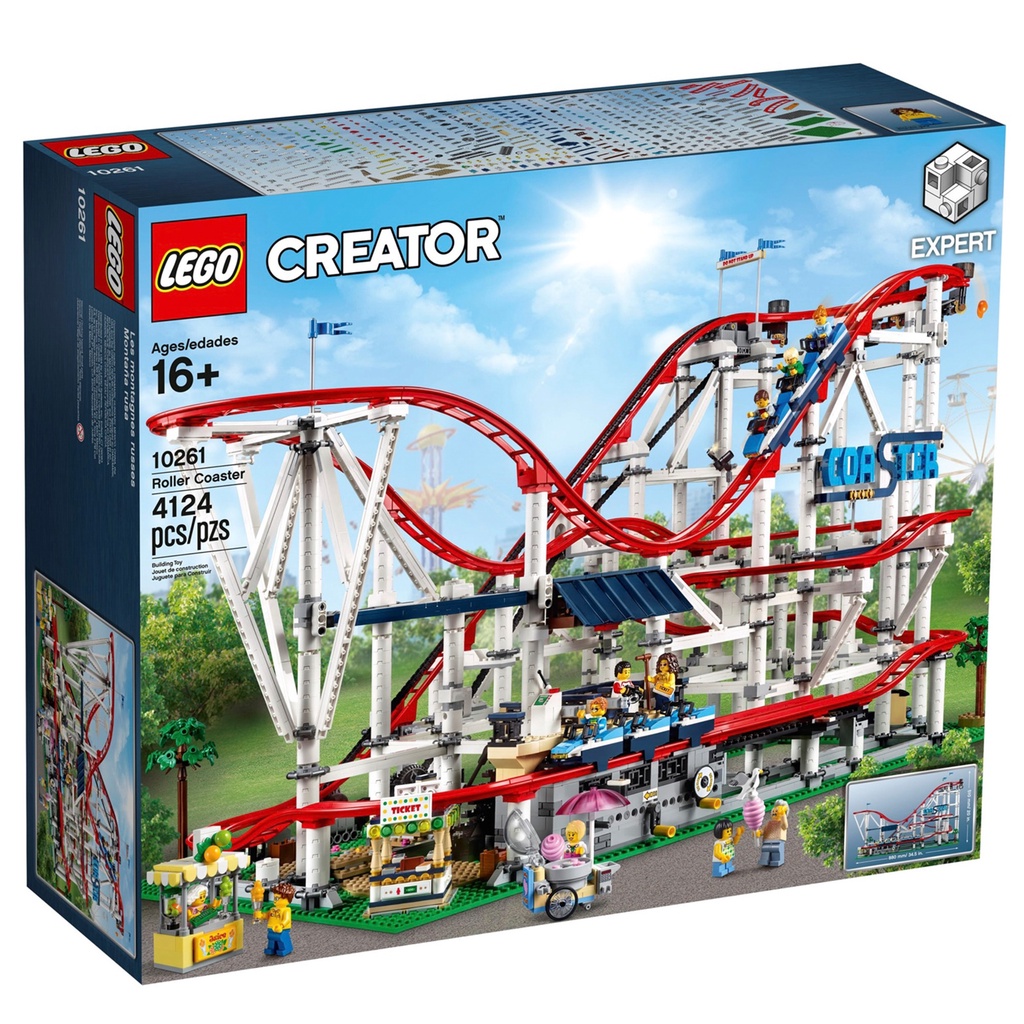 現貨 可刷卡 LEGO 樂高 10261 雲霄飛車 Roller Coaster 全新未拆 保證正版