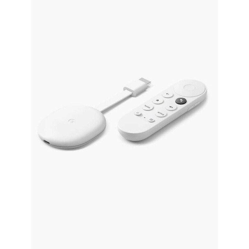 【白色現貨不用等】Chromecast with Google TV 4k 第四代 HDMI 畫質清晰流暢