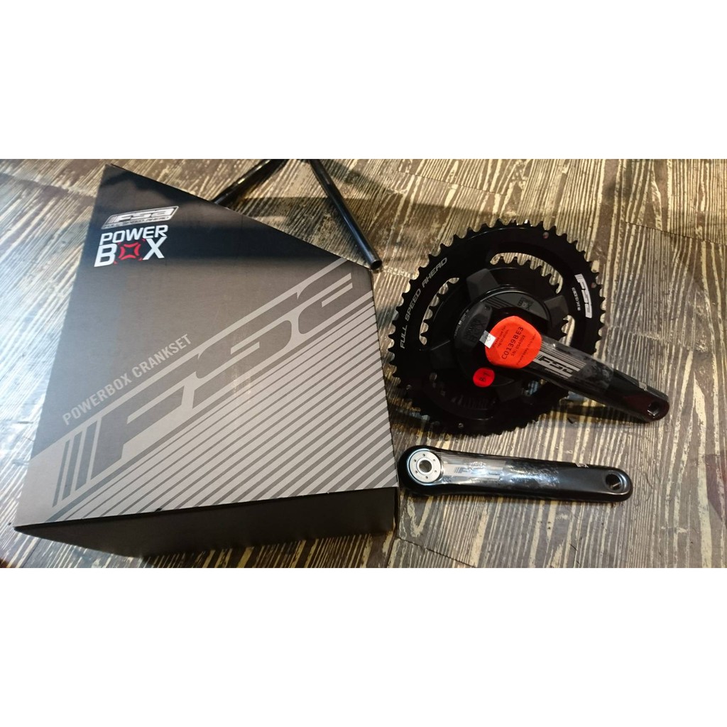 [304bike 台北市]FSA POWERBOX 公路車鋁合金功率計 Power2max BB386 規格 功率計