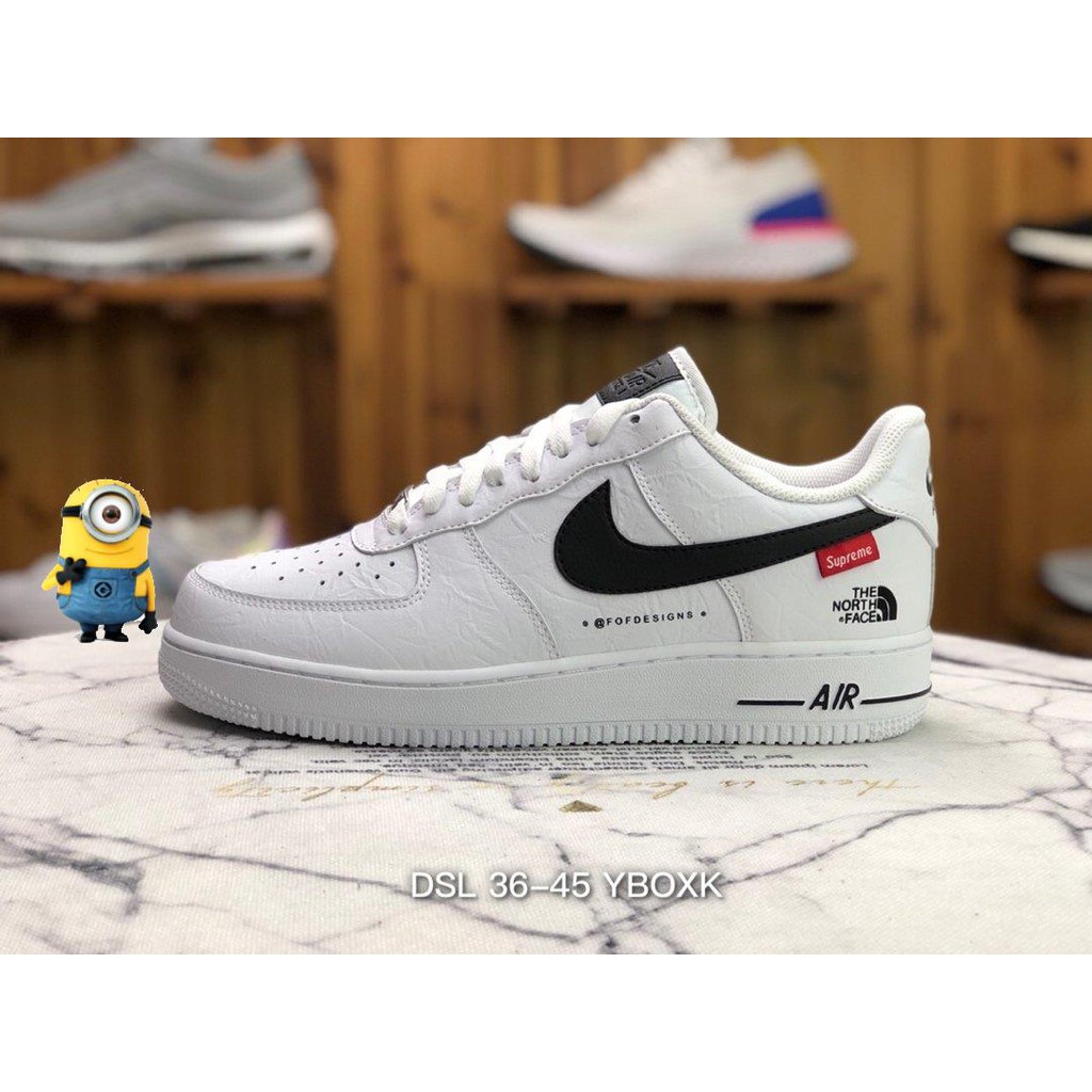 nike air force 1 07 x supreme x the north face