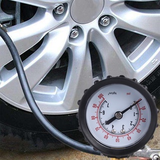 用於汽車卡車摩托車的 PCF* 錶盤式專業 0-100 PSI 輪胎壓力表