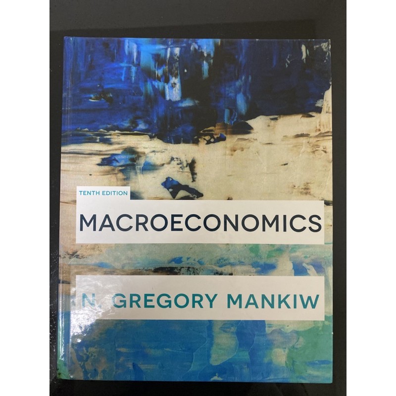 Macroeconomics 10th N.Gregory Mankiw 幾近全新