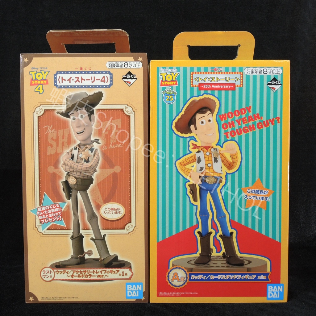 日本 正版 迪士尼 皮克斯 玩具總動員4 玩4 一番賞 A賞 最後賞 胡迪 Woody 公仔 模型 禮物 交換禮物