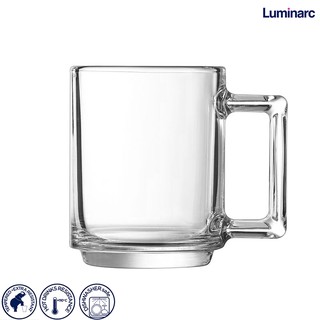 【Luminarc】法國樂美雅 邦尼強化馬克杯 250mL 250cc 可疊玻璃馬克杯 咖啡杯 早餐杯 水杯 玻璃杯