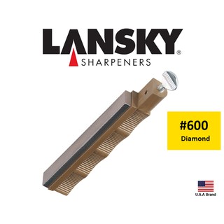 Lansky美國專業定角磨刀器磨刀系統配件 -Diamond金鋼砂600番平面磨刀石【LSLDHFN】