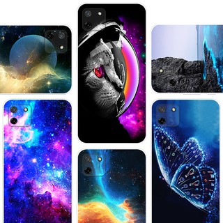 Realme C11 C15 C3 C12 OPPO Reno 4 4Pro 時尚手機殼矽膠套