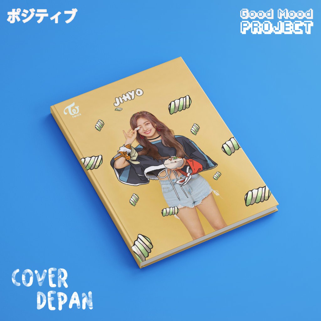 Kpop Twice Jihyo 筆記本韓式 Hardcover A5 筆記本日記計劃器