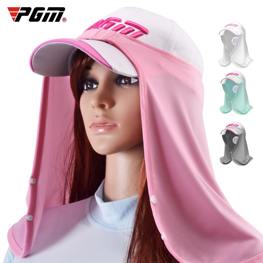 PGM 時尚運動高爾夫披肩防曬防紫外線透氣排汗 高爾夫冰絲面罩