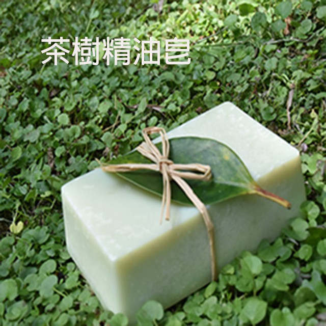 茶樹精油茶油皂 草葉集出品 Petals&amp;Leaves系列手工皂 油性肌膚   適用