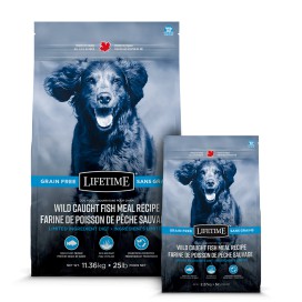 加拿大 萊馥特 LIFETIME 犬用  無穀飼料 低敏抗氧化配方 野生魚口味