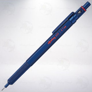 德國 紅環 rOtring 600 限定版自動鉛筆: 金屬藍/0.7mm