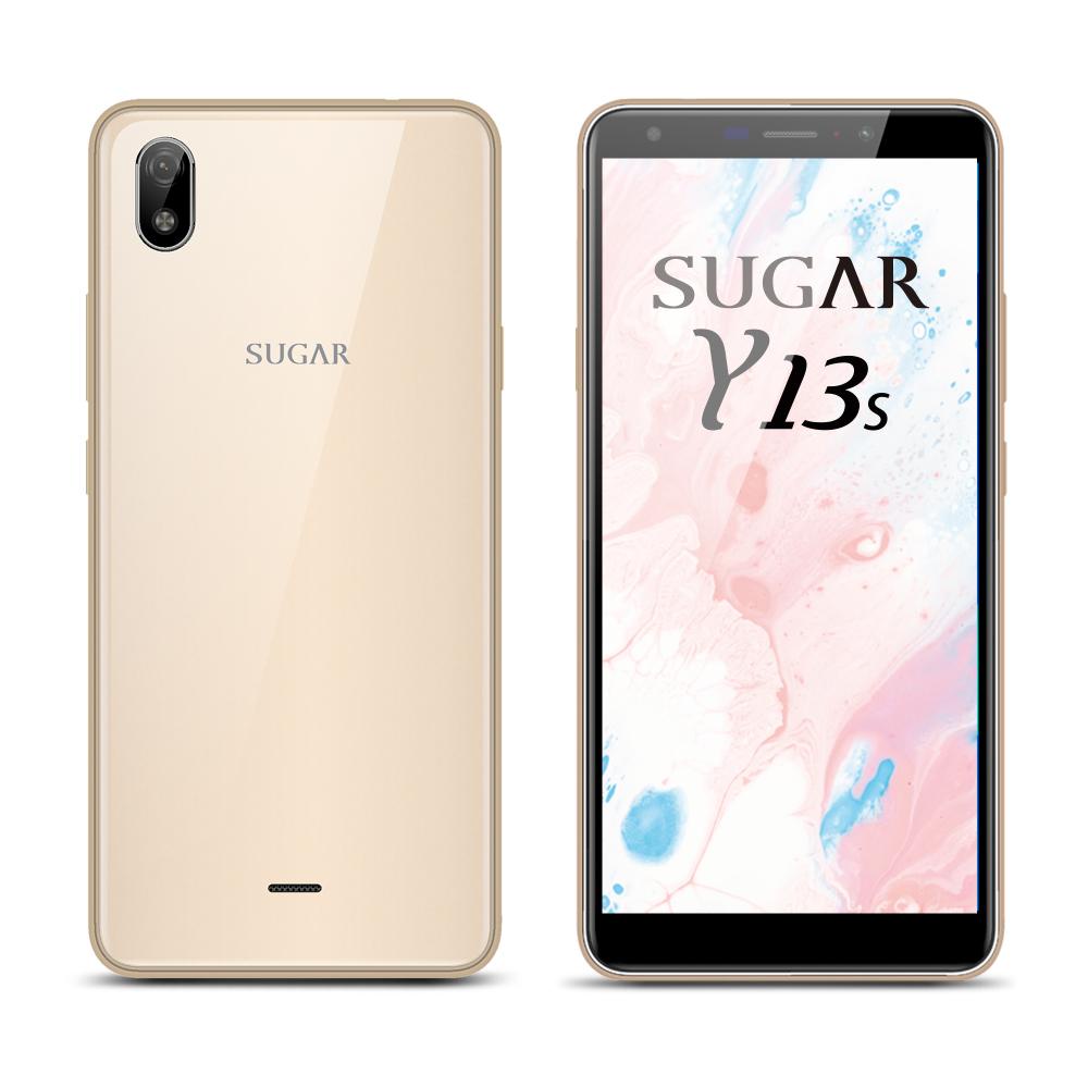 全新品【Sugar 糖果手機】 y13s 2G RAM 32G容量 伯爵金 孝親機首選