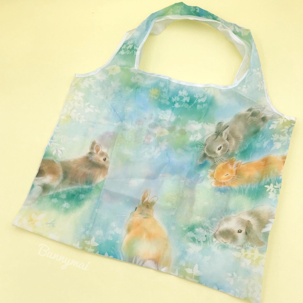 【Bunny麥】日本 兔子 作家 環保袋 收納 購物袋
