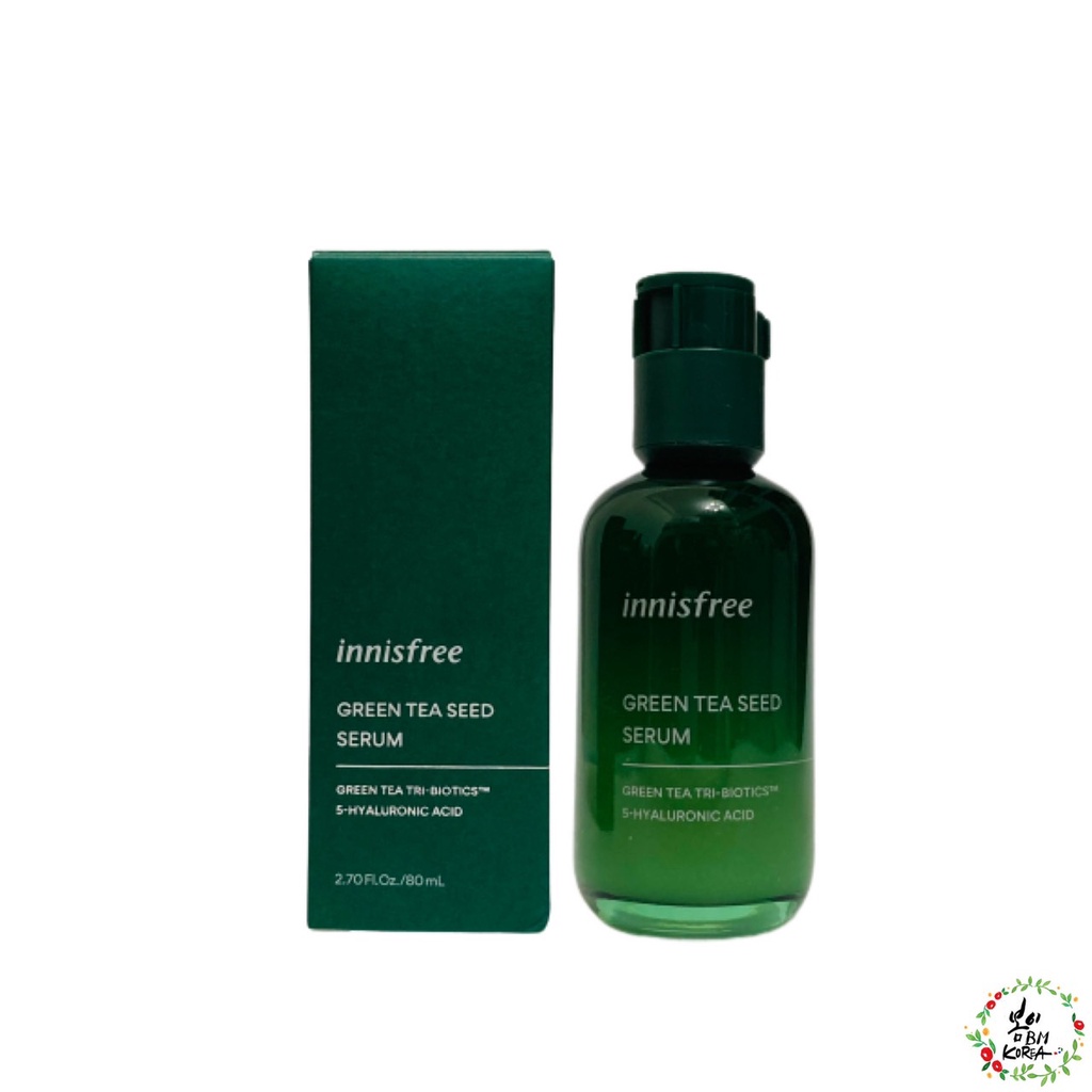 【BM】 Innisfree 綠茶籽 保濕精華 精華液 80ml 升級版